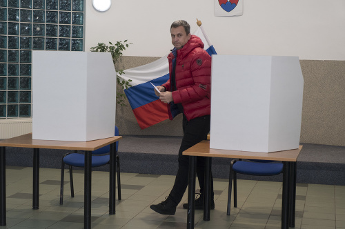Andrej Danko počas komunálnych volieb