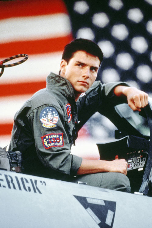 Tom Cruise (56) vo fi lme Top Gun z roku 1986.