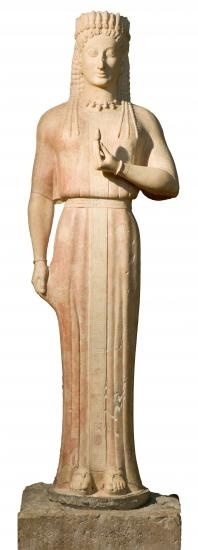 Socha Phrasikleia z Merendy pochádza cca z roku 540 p. n. l.