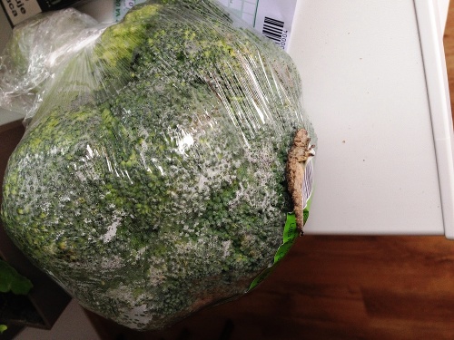 Zákazník dostal k brokolici malú pozornosť podniku.