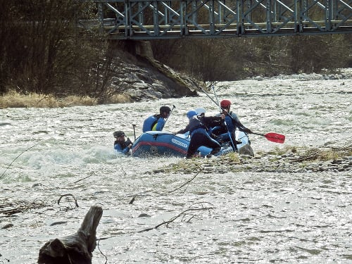 Toto je nehoda Michala na rieke Belá
