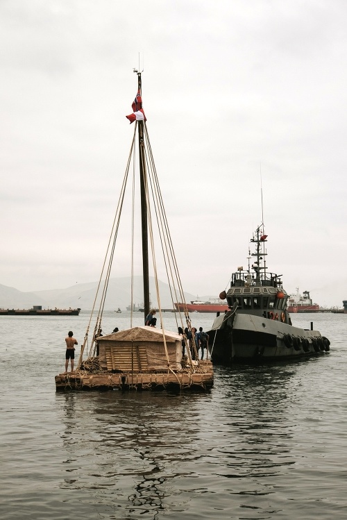 Kon-Tiki 2015: Na vodu sa vydali hneď dve plte z balzového dreva.
