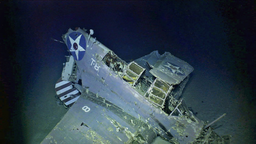 Lietadlovú loď USS  Lexington našiel  v marci v Koralovom mori.