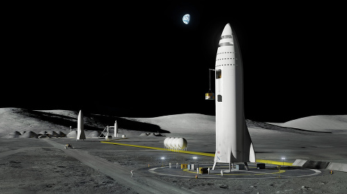 Rakety BFR majú neskôr lietať aj na Mars.