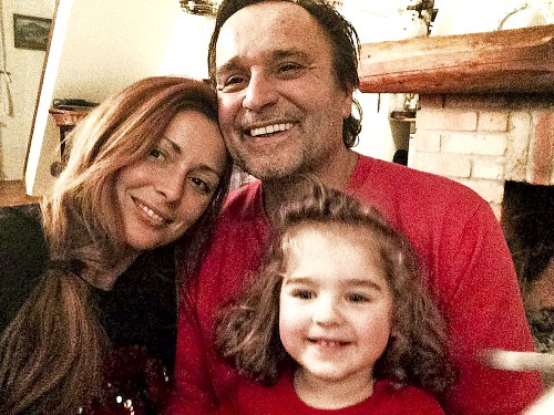 S dcérou Leou a s vnučkou Eli.