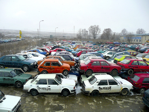 Na Slovensku sa kríza riešila aj spustením šrotovného - čiže príspevku na nové autá.