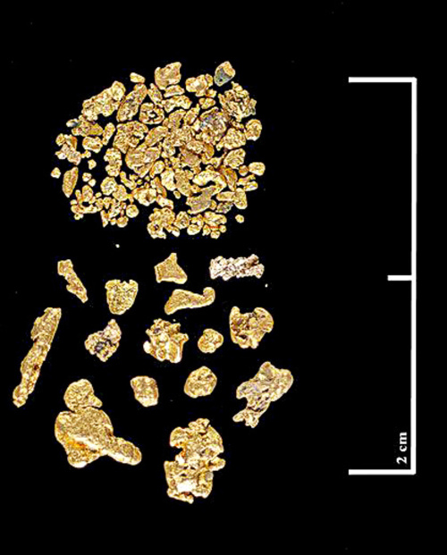 POKLAD: V okolí vraku, v sedimentoch, sa už nejaké zlato naozaj našlo. 