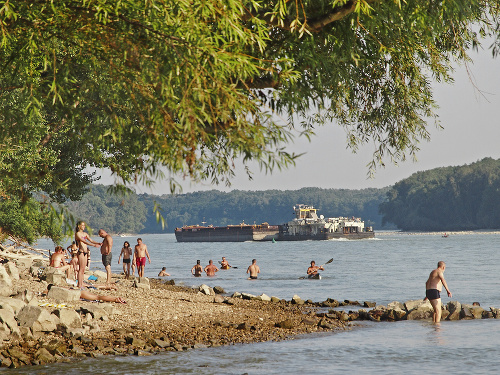 Dunaj: Sucho odhalilo pri