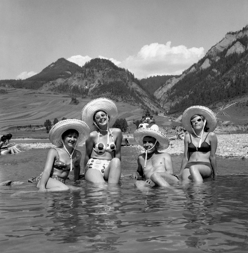 Letná dovolenka v Pieninách v auguste 1963.