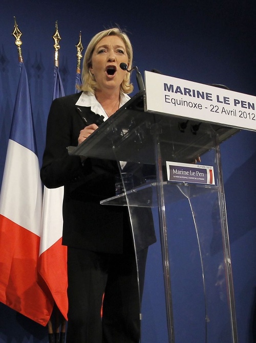 Marine Le Pennová získala vo francúzskych prezidentských voľbách 18 percent hlasov.