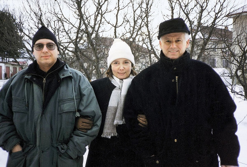 Horváthovci: S manželkou Vierou (71) a synom Tomášom (46).