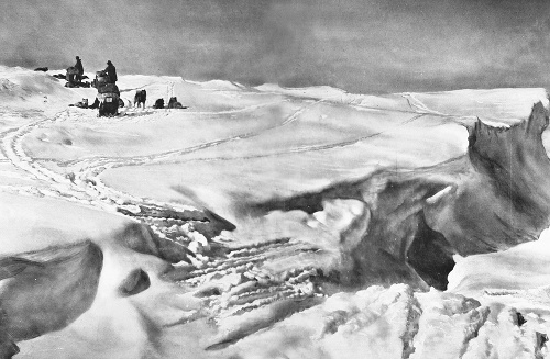 Expedícia: Pätica odvážnych mužov prešla pri zdolávaní pólu za 99 dní vyše 3000 km.