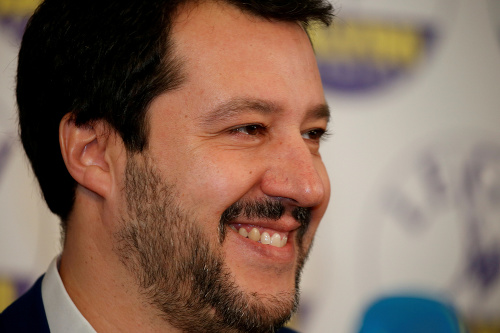 Taliansky minister vnútra Matteo Salvini 