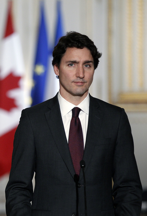 Kanadský premiér Justin Trudeau (44). 
