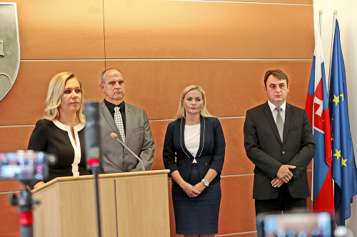 Ministerka Denisa Saková predstavila nové vedenie polície.