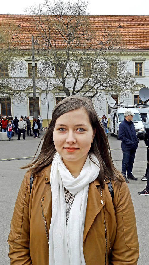 Andrea Grausová (22), študentka.