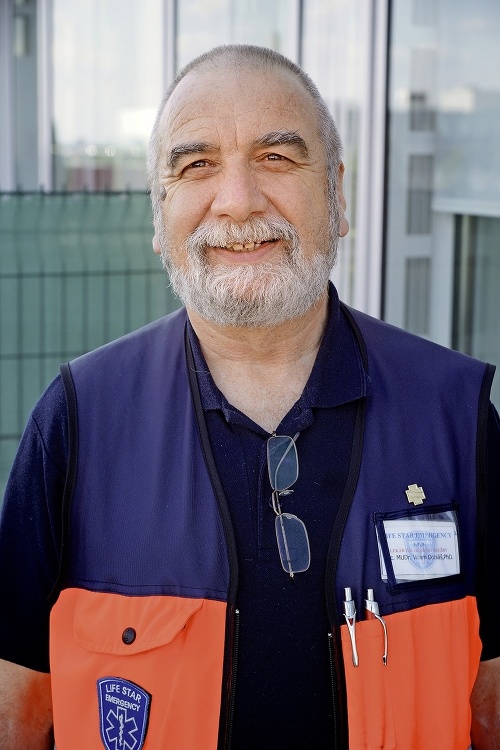 Viliam Dobiáš, prezident Slovenského Červeného kríža a záchranár