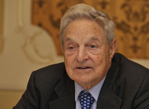 George Soros v Bratislave. 