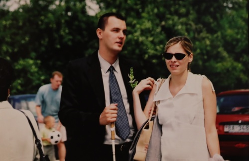 Marek sa s Kristínou zosobášil v roku 2003.