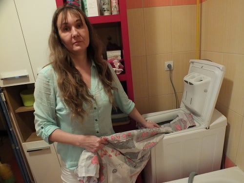 Ingrid Gallová (41) vraví, že hlučnosť ich práčky nikdy nikto nekontroloval.