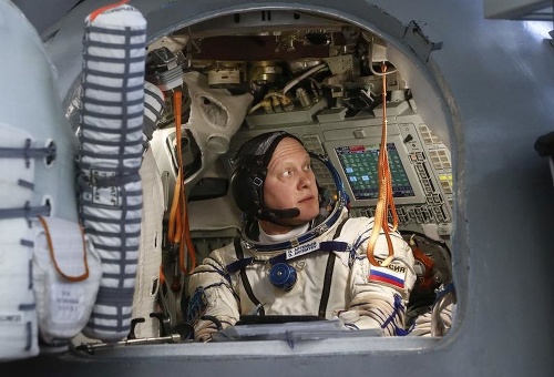 Ruský kozmonaut Oleg Artemjev