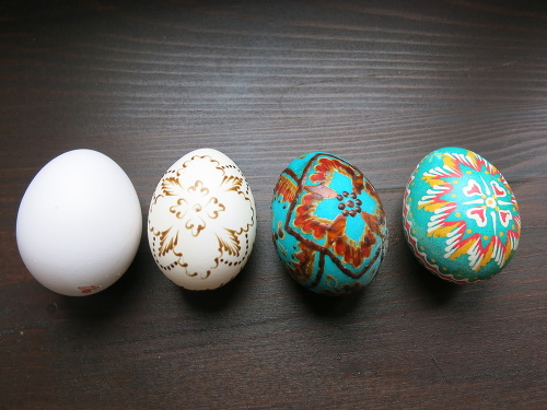 Maľované vajíčko.