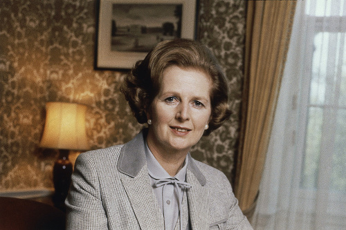 1980: Margaret Thatcher na archívnej snímke. 