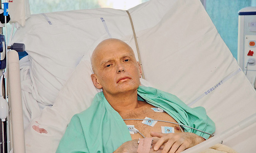 Bývalý agent Alexander Litvinenko.