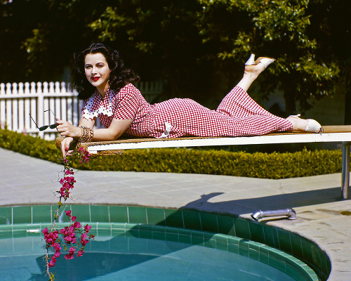 Hedy Lamarr (* 1914 - † 2000).