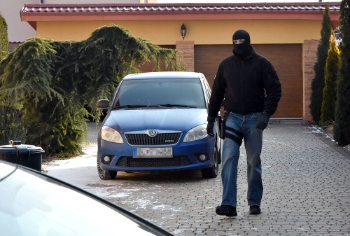 Polícia vykonala vo štvrtok v Trebišove raziu v dome, ktorý sa spája s podnikateľom Antoninom Vadalom. 