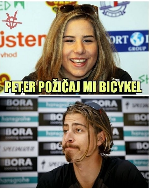 Jeden z fanúšikov si vo svojom vtipe spomenul aj na Sagana.