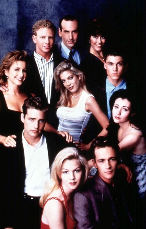 Herečka hviezdila v seriáli Beverly Hills 90210.