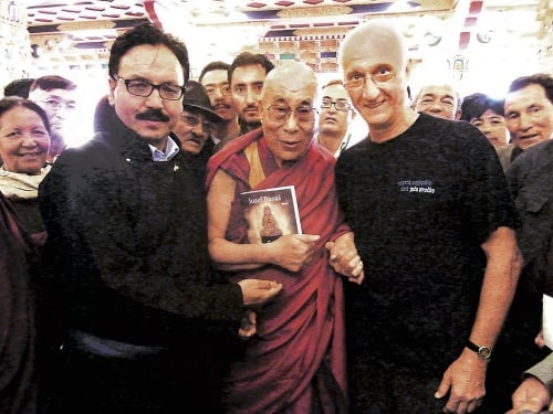 Dalajláma mu zmenil život: V júli 2014 sa Banáš stretol s duchovným vodcom Tibetu.