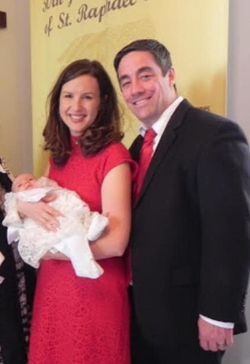 Na krste svojej dcéry vyzerali ako dokonalá rodina.