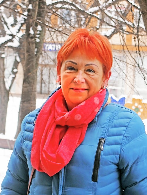 Mária Dunajská (60), dôchodkyňa.