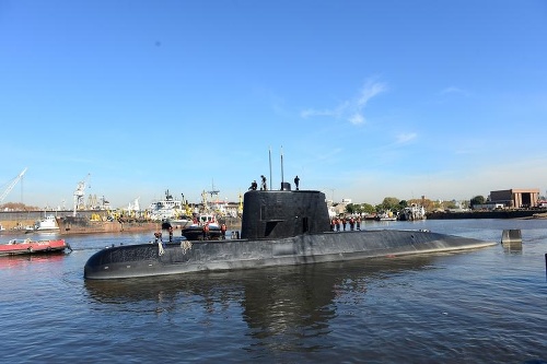 Argentínska ponorka zmizla z radarov v stredu (archívne foto).