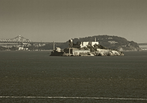 Väznica Alcatraz.