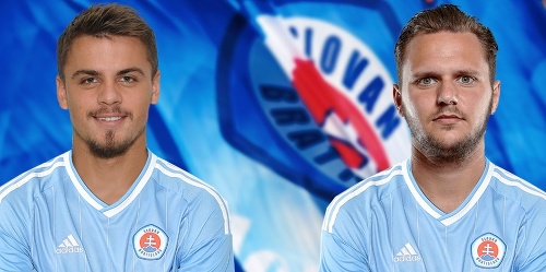 Do Slovana prichádzajú ďalšie posily - Arťom Suchockij (vľavo) a Ricky van Haaren (vpravo).