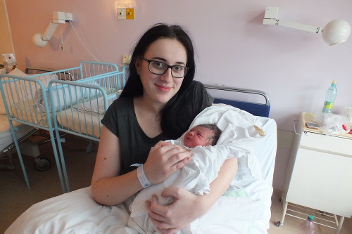 Sebastiánko sa mame Ivane narodil v utorok.