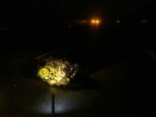 Smrteľná nehoda sa stala v prvých hodinách Nového roku 2018 na diaľnici D1 v Trnavskom kraji.