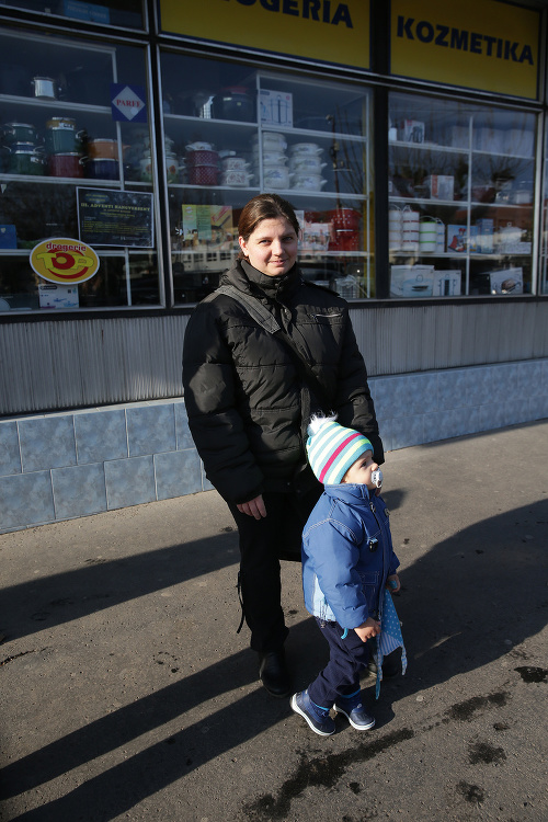 Eva Gyonyová (32), na materskej dovolenke, Veľké Túrovce.