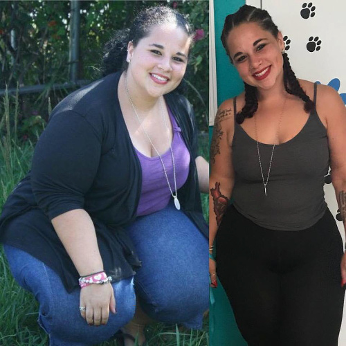 Jessica schudla až 54 kilogramov.