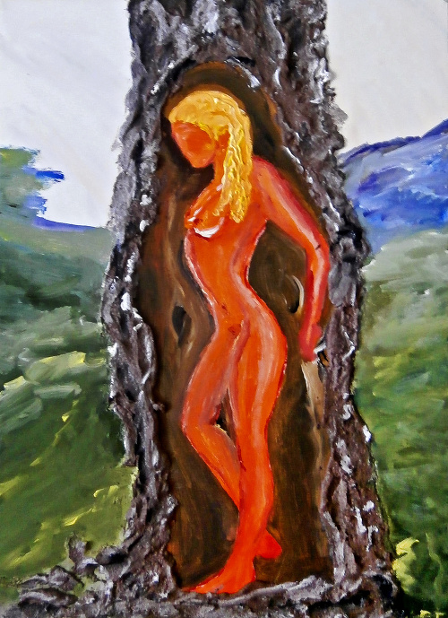 Obraz: Najradšej maľuje nahé ženské telá.