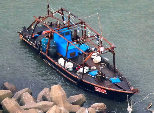 Severokórejská loď sa objavila pri brehoch Japonska.