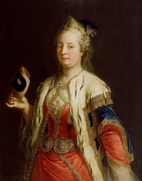 Mária Terézia (*1717 - † 1780).