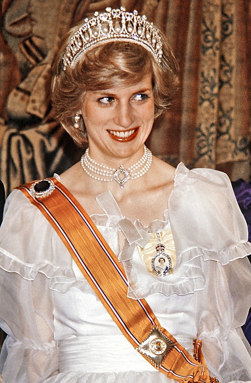 Diana mala šperk v roku 1982.