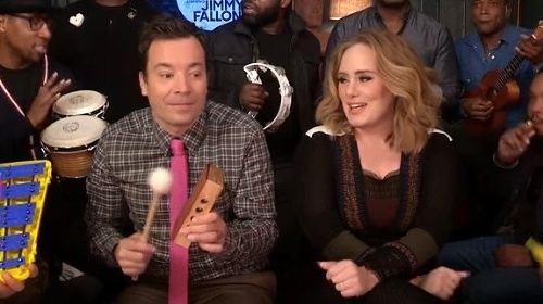 Adele hviezdila v americkej zábavnej šou.