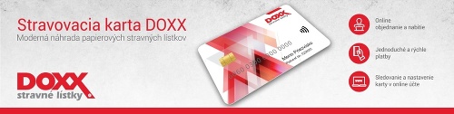 Stravovacia karta DOXX