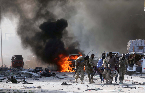 Somálskou metropolou otriasol mohutný výbuch.