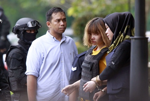 Súd v Malajzii obžaloval ženy z vraždy Kim Čong-nama.